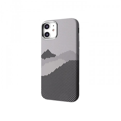 Чехол WAVE Gleam Case with Magnetic Ring iPhone 11 (white mountain)